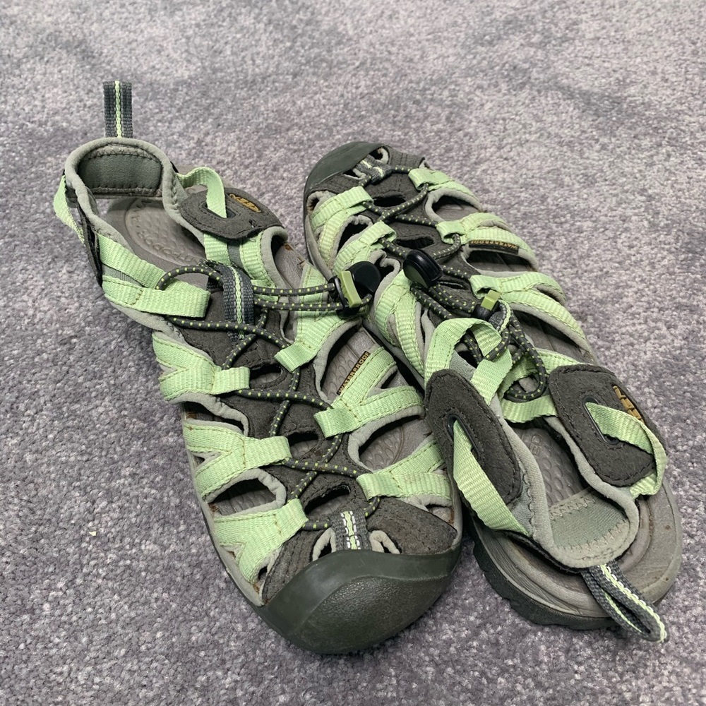 Women’s Keen green sport/water sandal size 8.5